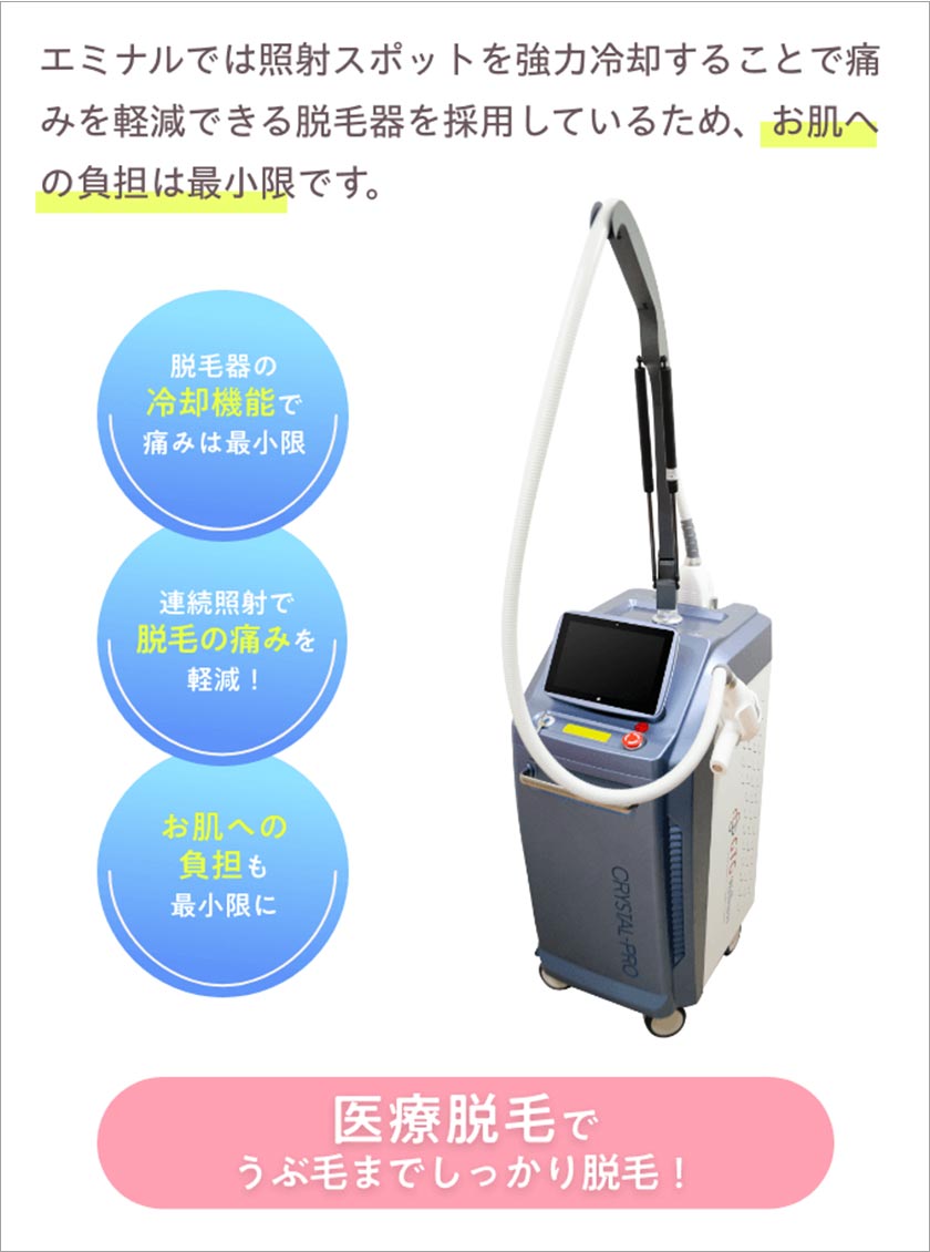 エミナルクリニック,脱毛,脱毛クリニック,良い口コミ
