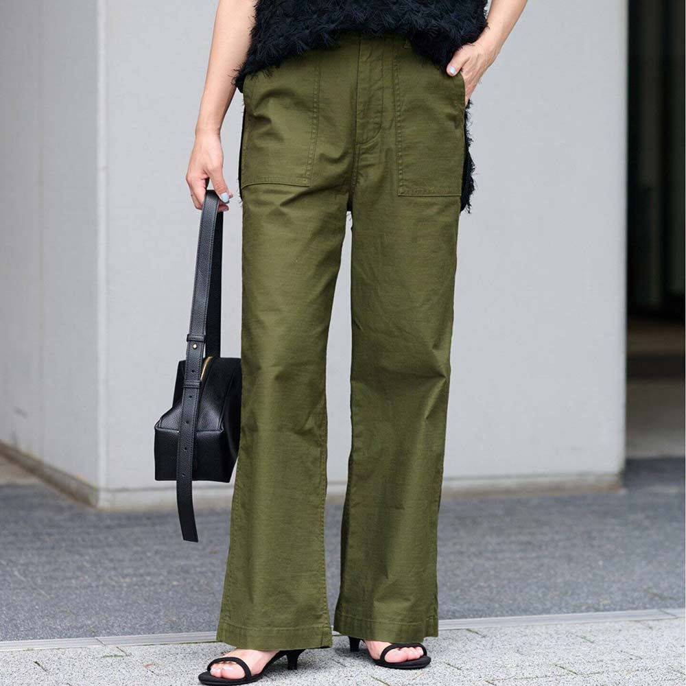 骨格ナチュラル,パンツ,JOURNAL STANDARD relume,ワイドベイカーパンツ