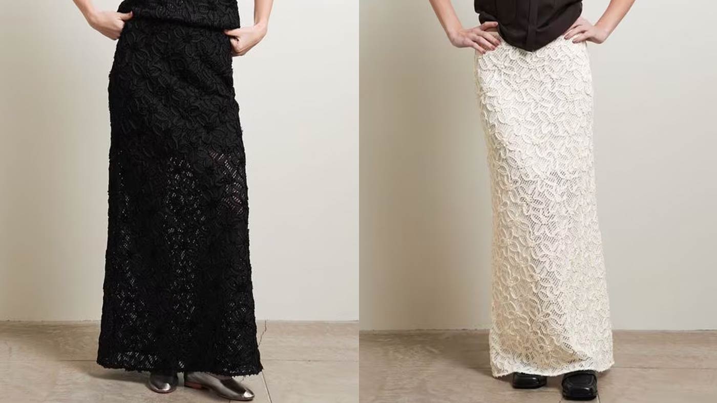 骨格ナチュラル,スカート,ATTISESSION,フラワーモチーフ ロングスカート