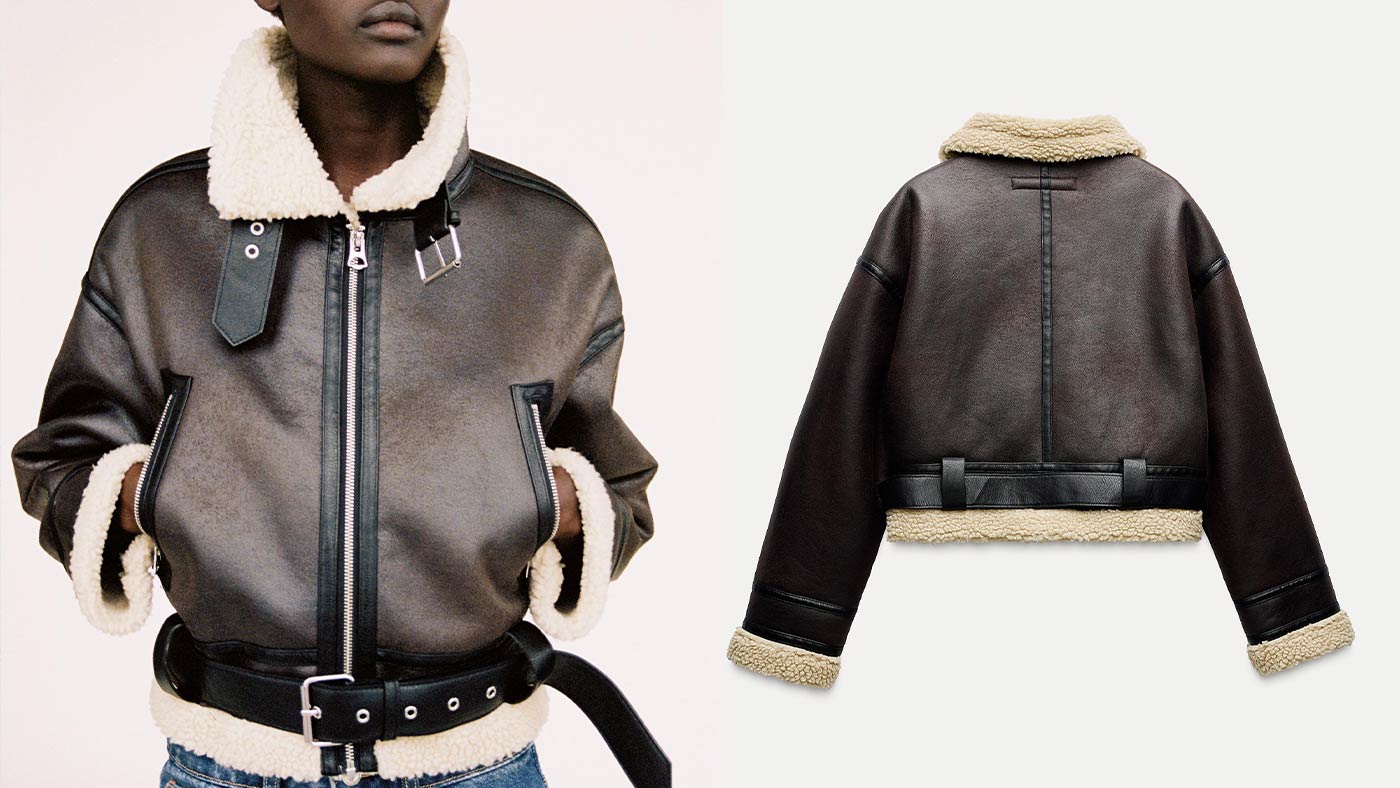 骨格ウェーブ,コート,ZARA,ショート丈ダブルフェイスジャケット