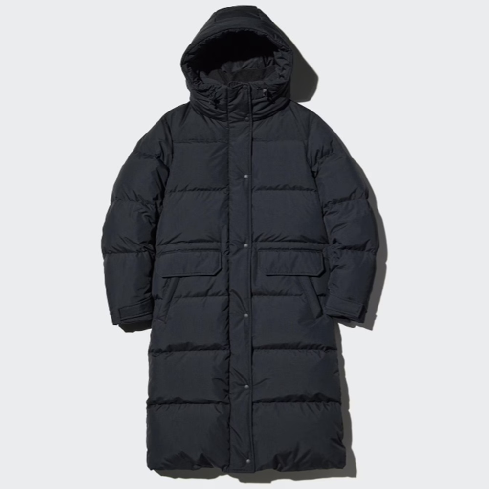 骨格ナチュラル,コート,UNIQLO,ユニクロ,ウルトラウォームダウンロングコート