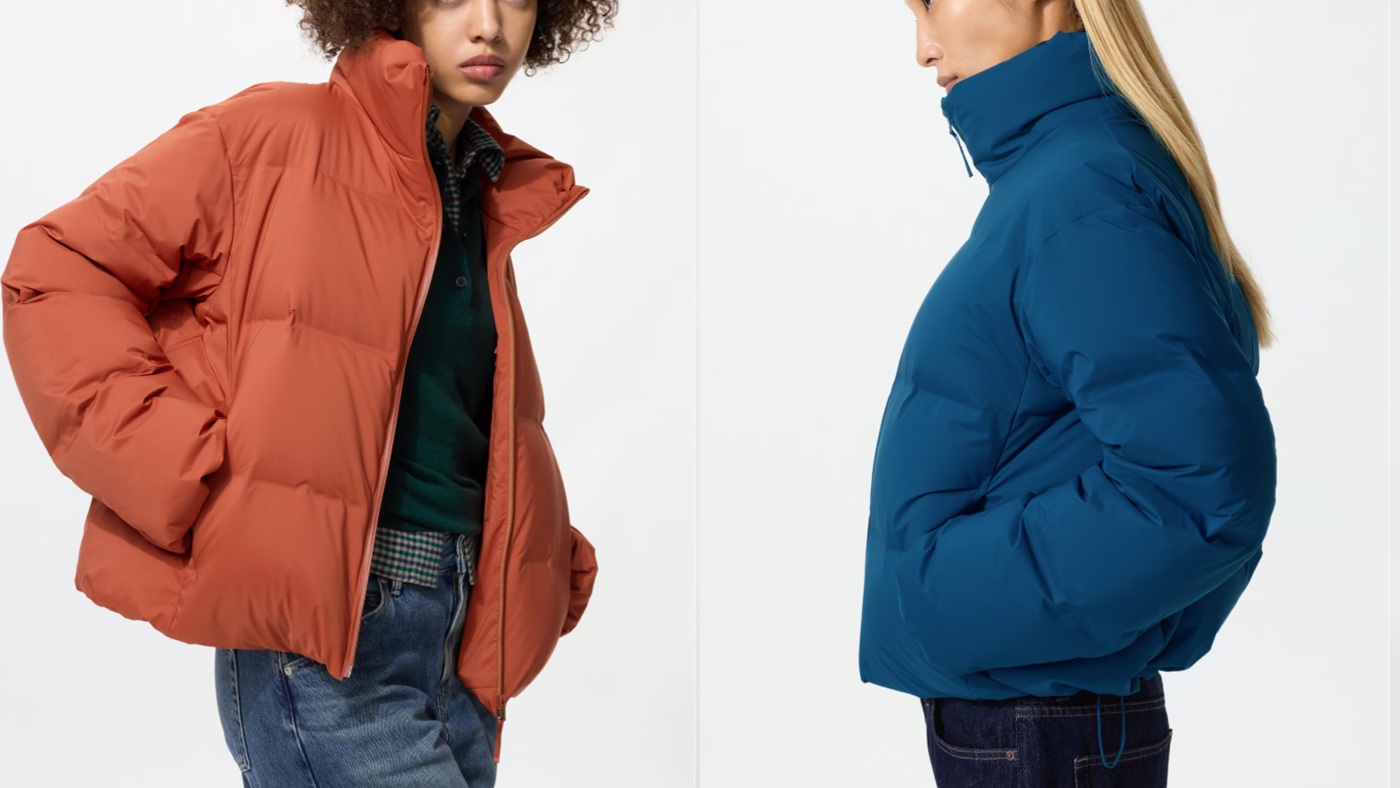 骨格ウェーブ,ダウン,UNIQLO,ハイブリッドダウンジャケット