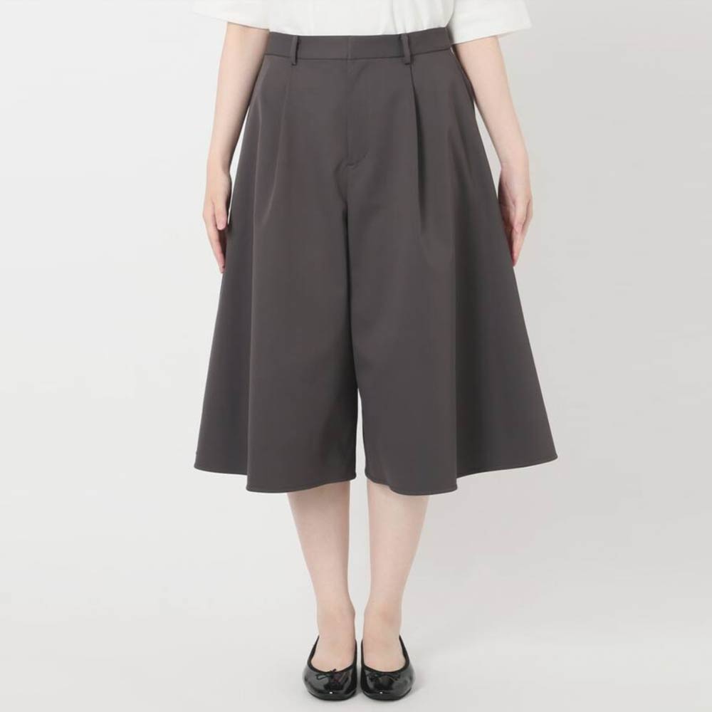 骨格ウェーブ,パンツ,IENA,タックキュロットパンツ