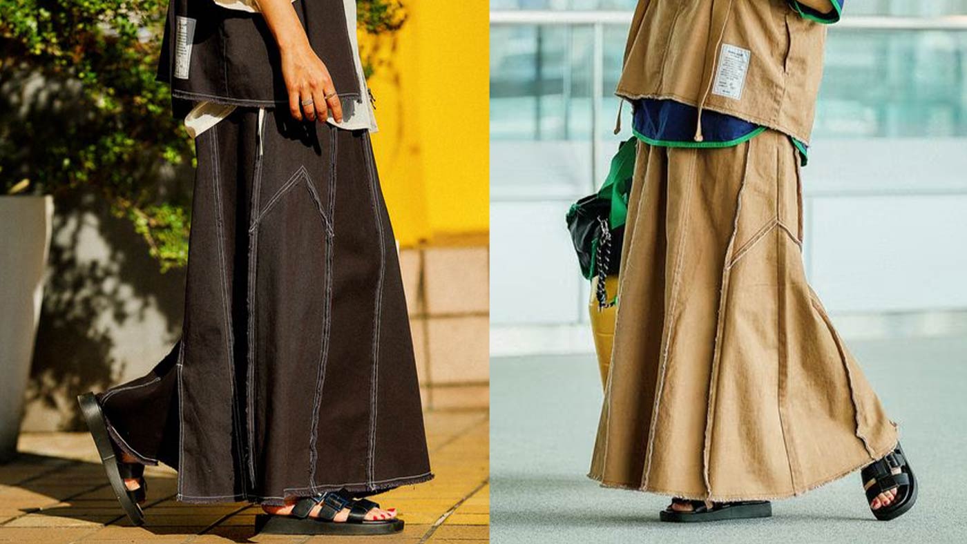 骨格ナチュラル,スカート,niko and ...,Make stuff,-be with M-,Misayoさんプロデュース.ハギッテスカート