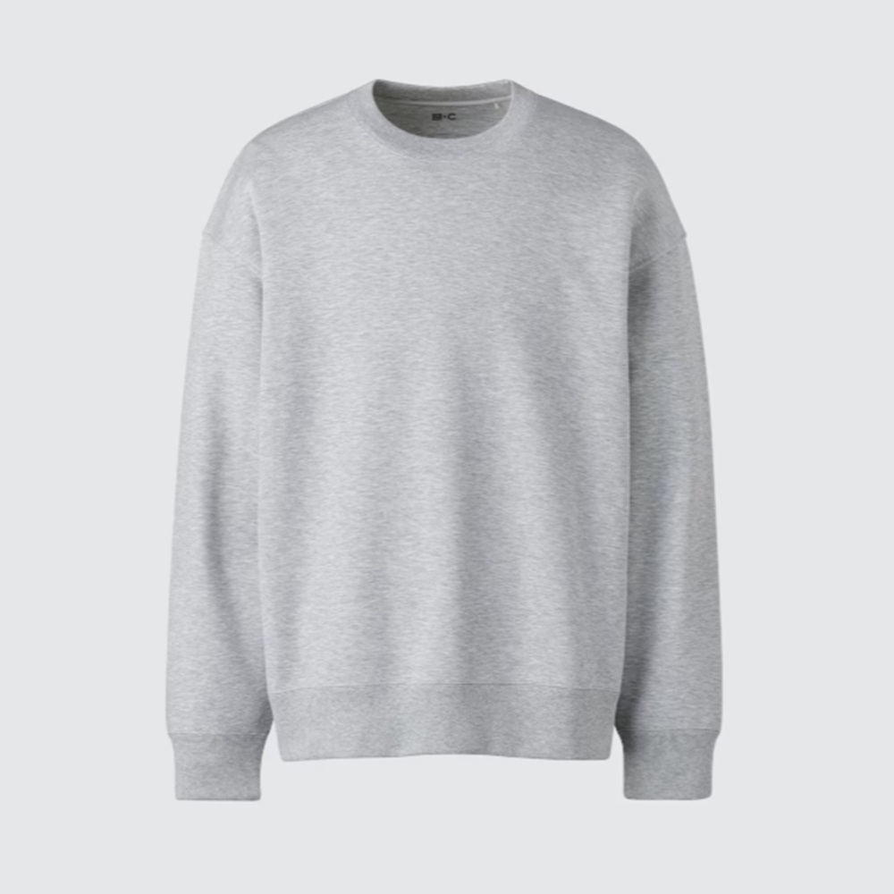 骨格ナチュラル,トップス,UNIQLO,オーバーサイズスウェットシャツ