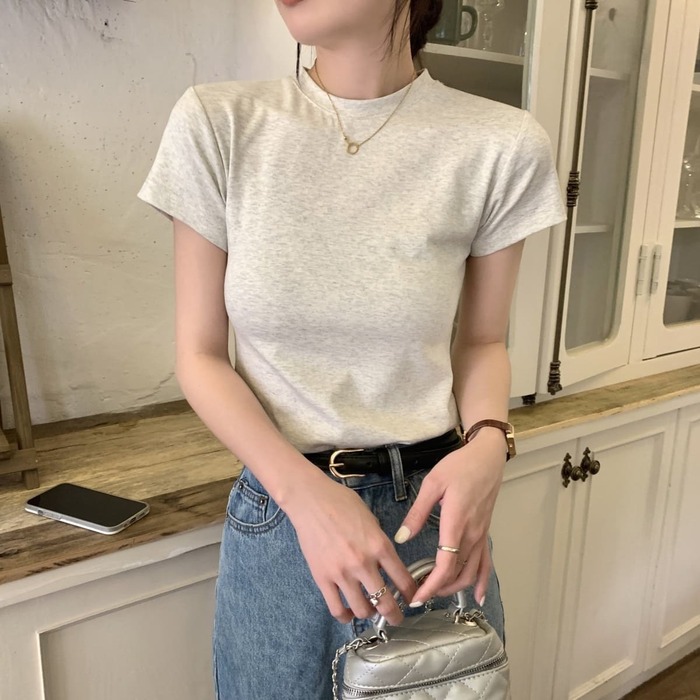 骨格ウェーブ,デイリーTシャツトップス