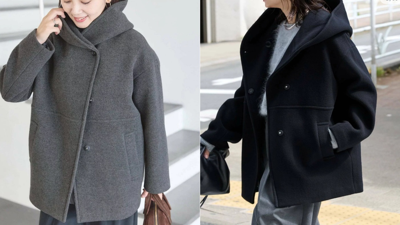 骨格ナチュラル,コート,JOURNAL STANDARD,スーパー140モッサフードコート