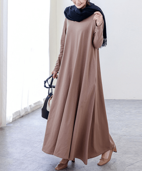 骨格ナチュラル,Naturily,フレアロングワンピース