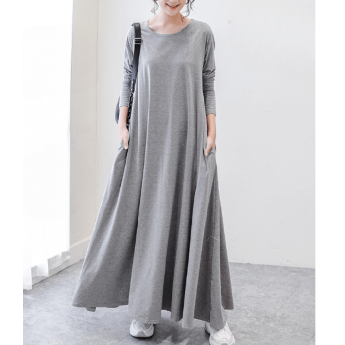 骨格ナチュラル,Naturily,フレアロングワンピース