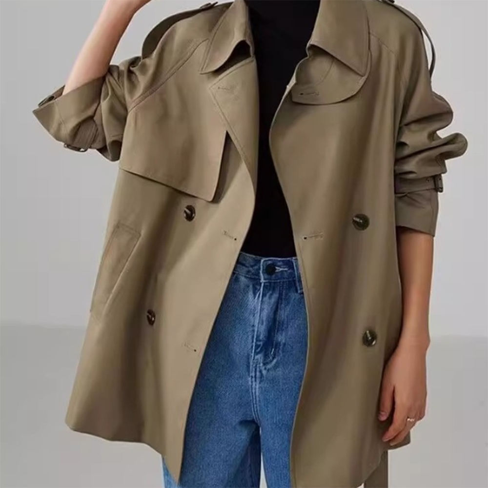 骨格ストレート,stlady,トレンチコート